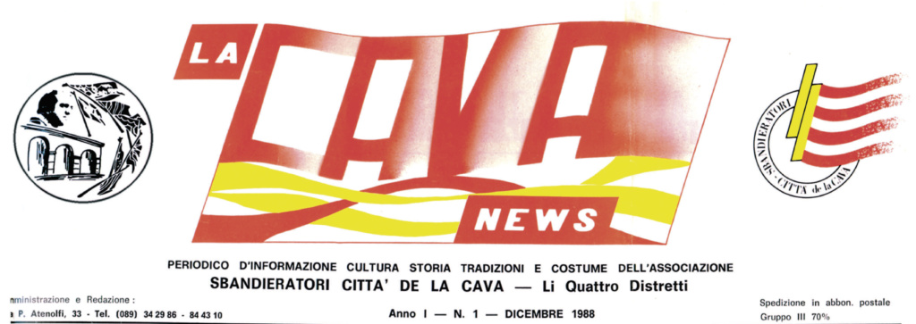 La prima testata del magazine La Cava News